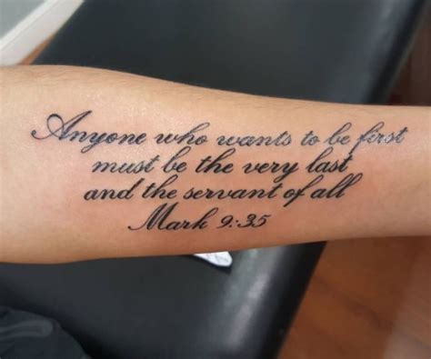 forearm tattoos religious|bible verse tattoos for men.